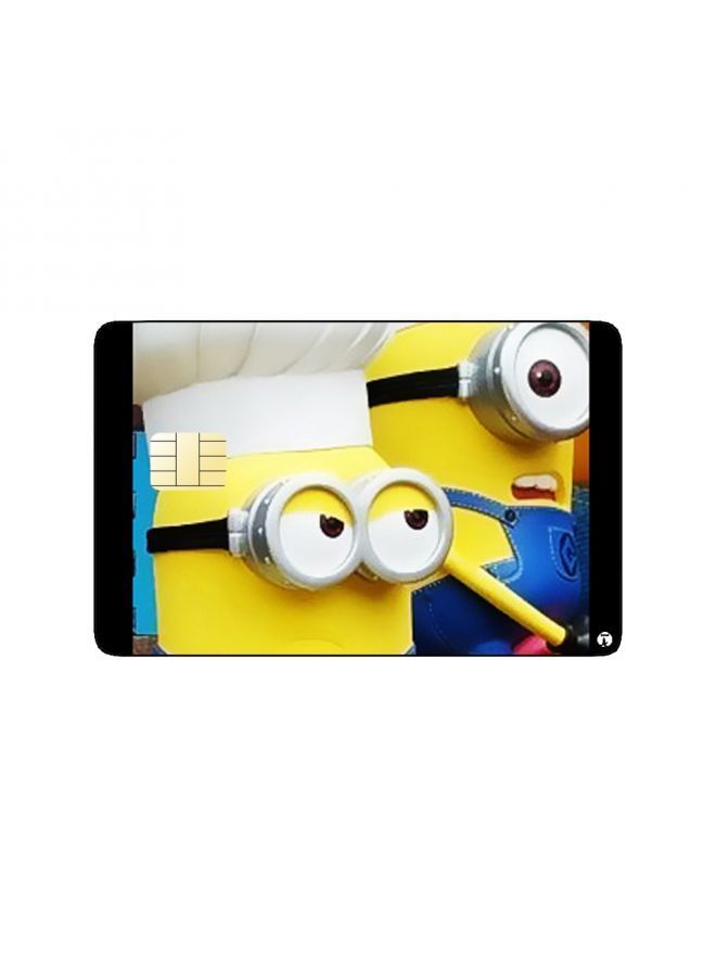 RKN PRINTED BANK CARD STICKER Animation Minions By Illumination - Image 2