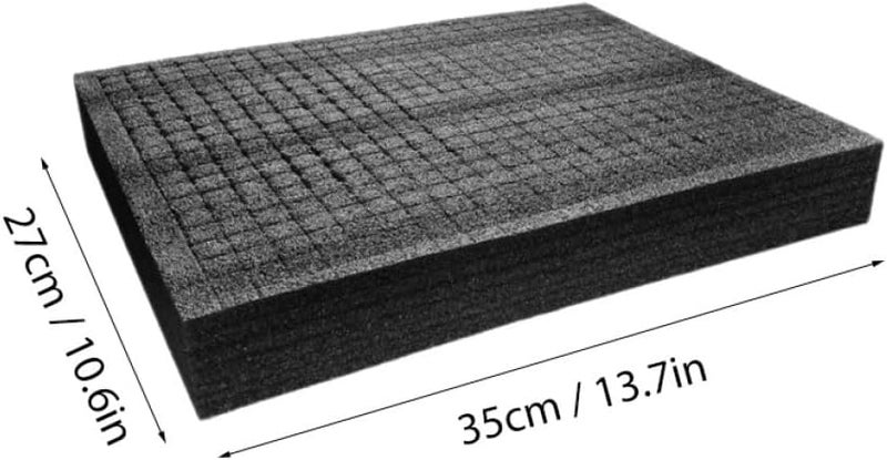 وسادات تغليف متعددة الاستخدامات من الرغوة، 2 قطعة، من نوع Black Pearl Cotton Foam Board، بأبعاد 330x250x50 مم، مقاومة للتمزيق، ومناسبة للتغليف اليومي. - Image 2