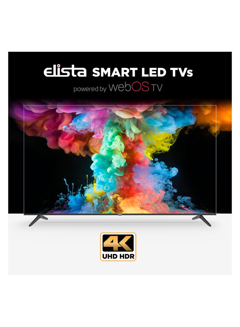 Elista تلفاز ذكي LED 4K UHD بحجم 85 بوصة (215 سم)، D85UHD4ELD، شاشة بدون حواف A+، مدعوم بنظام WebOS، جهاز تحكم سحري، ThinQ AI، صوت دولبي - Image 4
