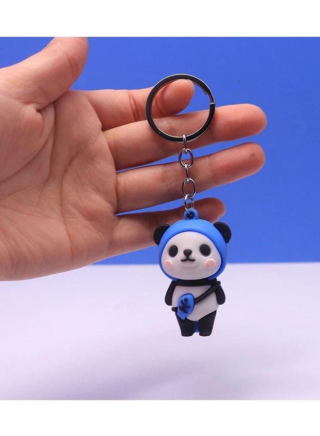 ميدالية مفاتيح كرتونية مميزة اكسسوار لطيف سلسلة مفاتيح دب باندا  تتناسب مع السيارة والمحفظة والحقيبة هدية ابداعية لطيفة - Image 1