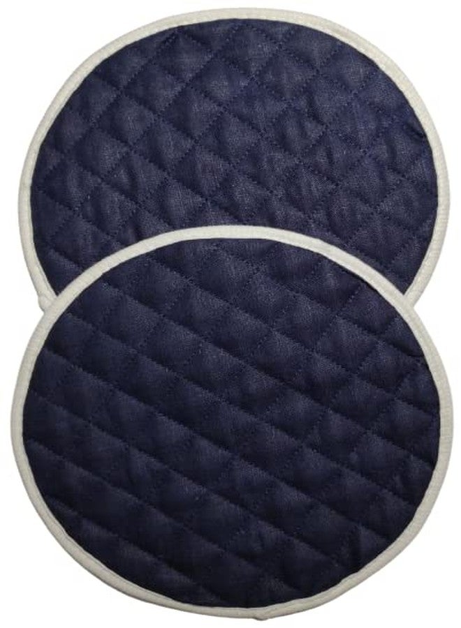 RRJ Cotton Roti Cover/Chapati Covers- Round Traditional Cover to Keep Roti/Chapati Fresh- Assorted (Set= 2X (Top + Bottom)(MULTI COLOR) (Pack of 2) - Image 4