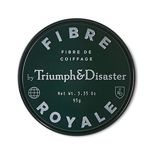 TRIUMPH & DISASTER Fibre Royale Hair Wax â€“ Strong Hold Pomade for Thick Hair, Natural Finish Styling for Men & Women, 95g - Image 1