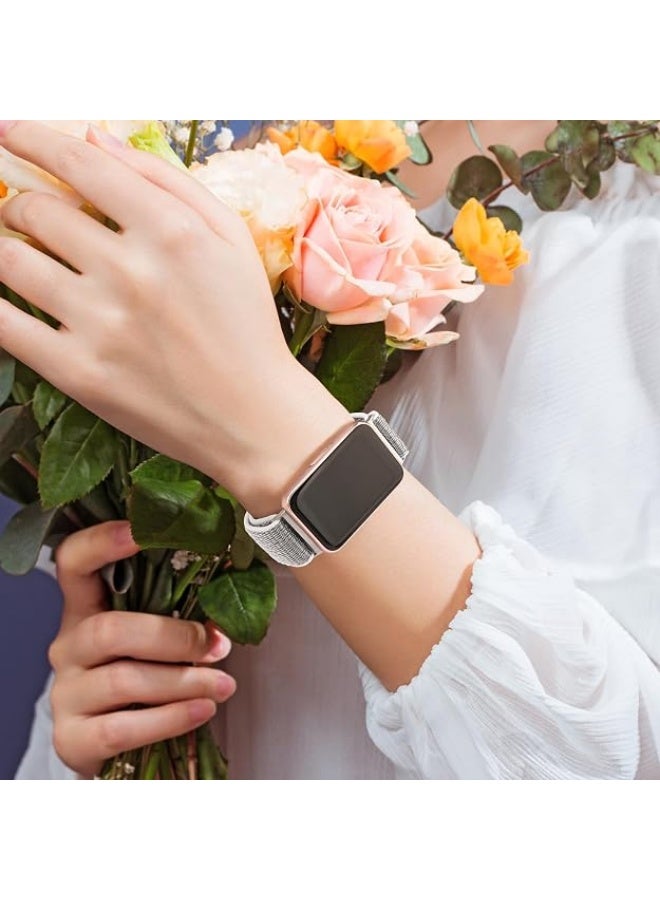 QIRG Nylon Bands for Samsung Galaxy Fit 3 Band Women Men, Soft Adjustable Replacement Watch Strap Compatible with Galaxy Fit 3 Smartwatch Accessories(Grey) - Image 5
