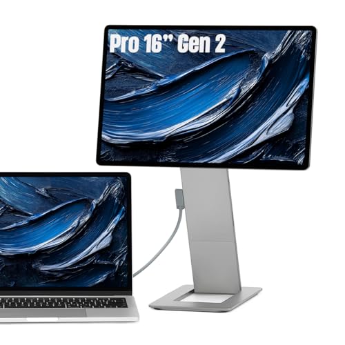 SOTSU FlipAction Pro 16" Gen2 Premium Portable Monitor | Super Compact | Pivot Rotate | 2560x1600 DCI P3 | 120Hz | 400 Nits | Full Metal CNC | Perfect Match for Mac and Windows (Metallic Gray) - Image 1