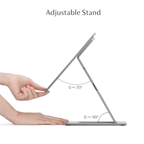 SOTSU FlipAction Pro 16" Gen2 Premium Portable Monitor | Super Compact | Pivot Rotate | 2560x1600 DCI P3 | 120Hz | 400 Nits | Full Metal CNC | Perfect Match for Mac and Windows (Metallic Gray) - Image 3