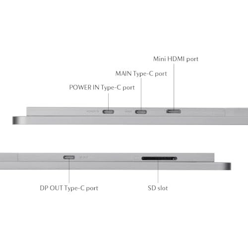 SOTSU FlipAction Pro 16" Gen2 Premium Portable Monitor | Super Compact | Pivot Rotate | 2560x1600 DCI P3 | 120Hz | 400 Nits | Full Metal CNC | Perfect Match for Mac and Windows (Metallic Gray) - Image 5