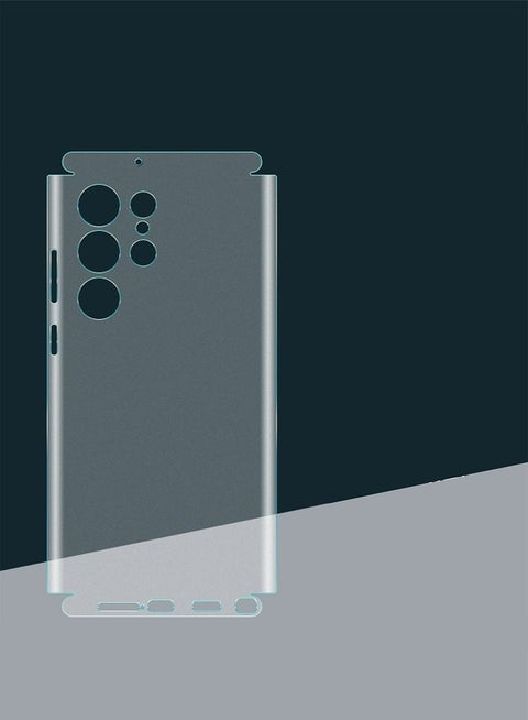 Samsung Galaxy S23 Ultra Case Back Cover Protection,Transparent Hydrogel Back Protection Protects against Scratches and Bumps for Samsung Galaxy S23 Ultra