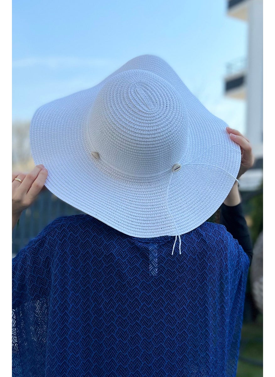 Remsa Mayo Seashell Straw Hat Ecru Rş-27  - Image 4