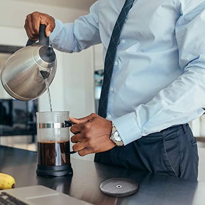 BIGTHREE French Press Screen Filter Replacement Mesh Coffee Filters Replacement Stainless Steel French Press Filter 6Pcs 4 Inch For 8 Cup 34 Oz 1000 Ml Frenchpresscoffeemakers Teamachines - Image 5