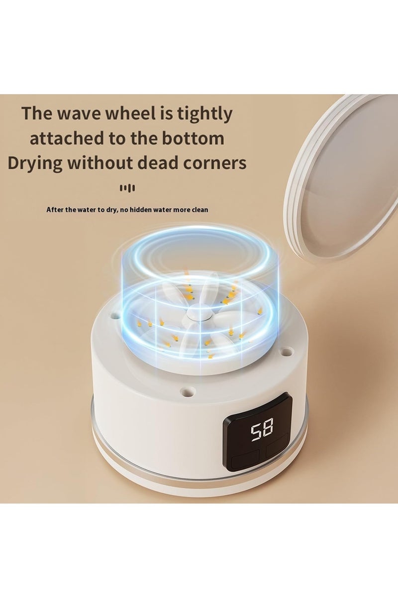 Eesyy Portable Washing Machine 15W Cordless Mini Washer – Compact  Rechargeable for Underwear, Socks, Baby Clothes | Perfect for Travel, Camping, Dorms  RVs - Image 5