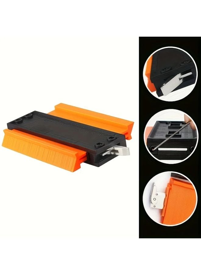 10 Inch Locking Contour Gauge Heavy Duty Precision Measurement Tool For Woodworking - Image 3