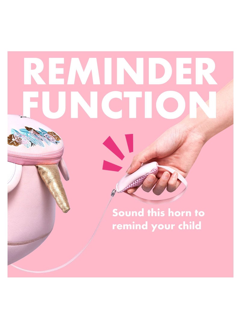 Nohoo Pre School 3D Bag Unicorn Pink (Large) - Image 4