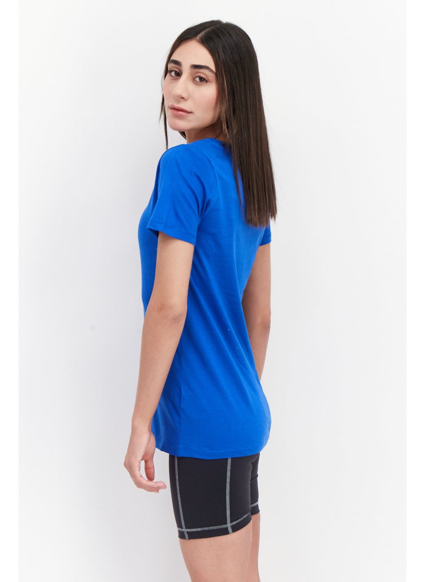 umbro Women Sportswear Fit Training T-Shirt, Blue  - Image 2