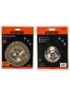 KSEIBI Electroplated Diamond Cup Wheel / W , 115mm, For Grinding, Polishing, Cleaning and Finishing Surfaces, Removing Coatings, Concrete Grinding, Stone and Tile Polishing, For Grinding Machines.  - Image 3
