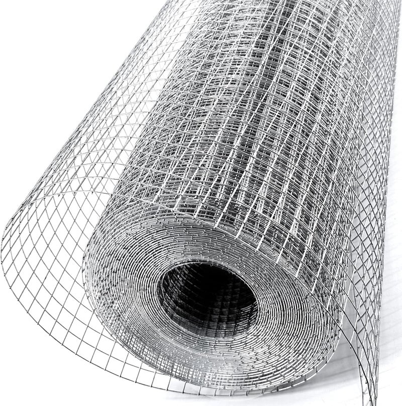 Metamesh 19 Ga Hardware Cloth 1/2 inch 48" x 50' - Premium Chicken Wire Mesh Roll for Effective Garden Fencing, Chicken Runs, and Robust Gopher Mesh Protection - Image 1
