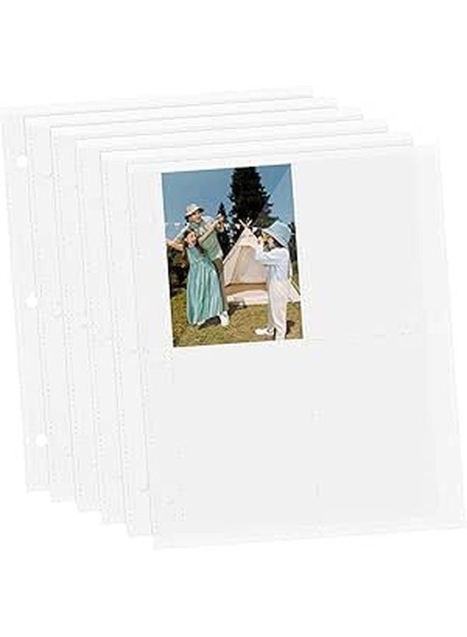 40 Sheets Card Pockets Photo Organizer Pages For Trading Cards Kpop Photocard Sleeves Protector - Image 1