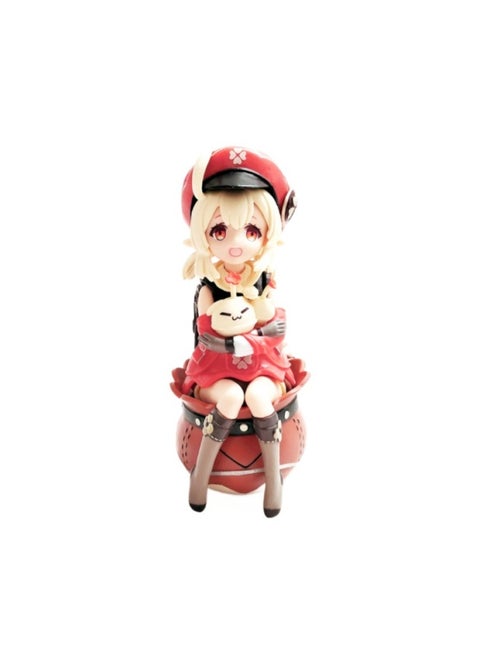 Behalf Of Spark Knight Keli Figure Game Peripheral GK Coffee Shop Dessert Doll Ornament Model-Color:Sitting Coli  Boxed