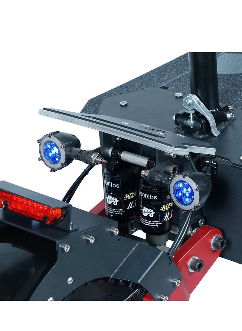 كروني X7 14 بوصة على الطرق الوعرة إطار عريض عالي التكوين ثنائي المحرك E-Scooter - Image 5