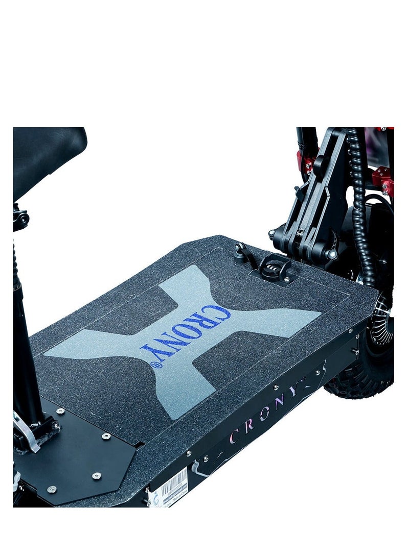 كروني X7 14 بوصة على الطرق الوعرة إطار عريض عالي التكوين ثنائي المحرك E-Scooter - Image 3