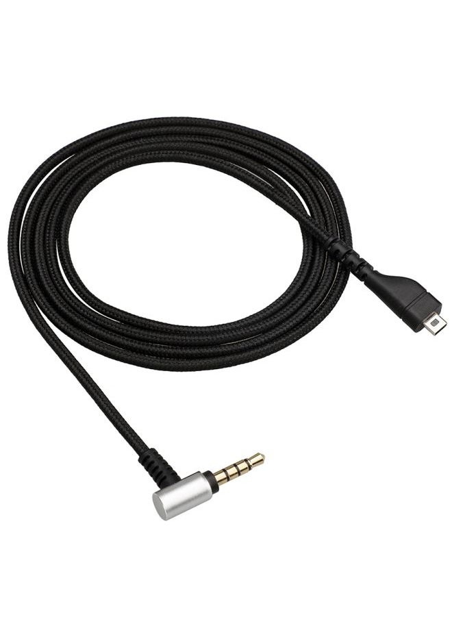 BURAQ ZS0135 For SteelSeries Arctis 3 / 5 / 7 Earphone Audio Cable, Cable Length: 2m(Silver)  - Image 2
