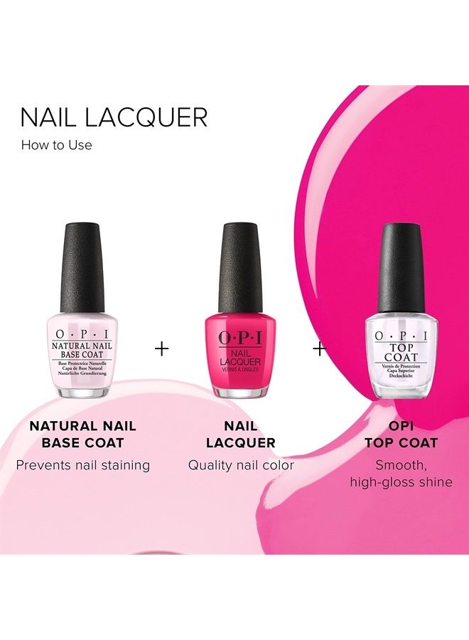 OPI طلاء أظافر، لا مكان للاكتئاب، طلاء أظافر أزرق، 0.5 أونصة سائلة - Image 5