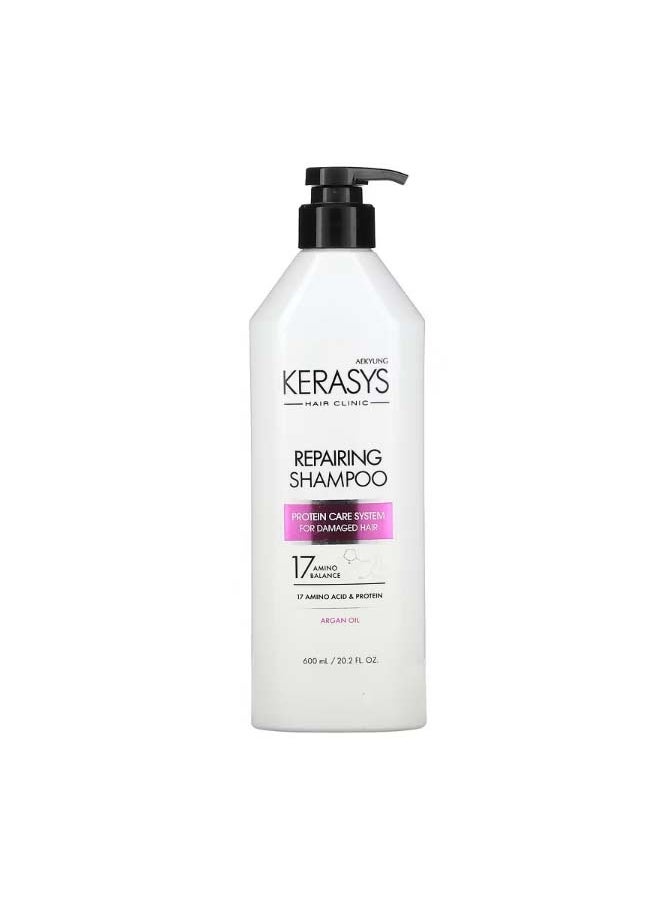 Kerasys - Aekyung Hair Clinic Repairing Shampoo 20.2 fl oz 600 ml - Image 1