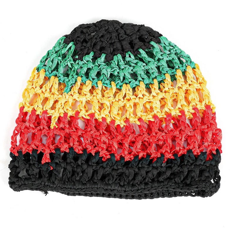 Musily Women's Knitted Mesh Hair Net Hat - Hollow Fishnet Head Wrap