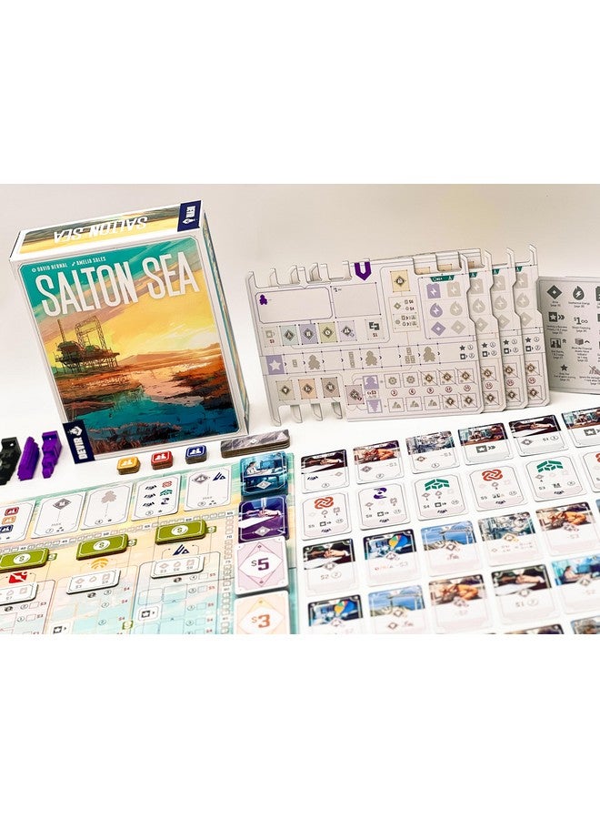 Devir Salton Sea by Devir, Strategy Board Game, for 1 to 4 Players and Ages 14+ - Image 2