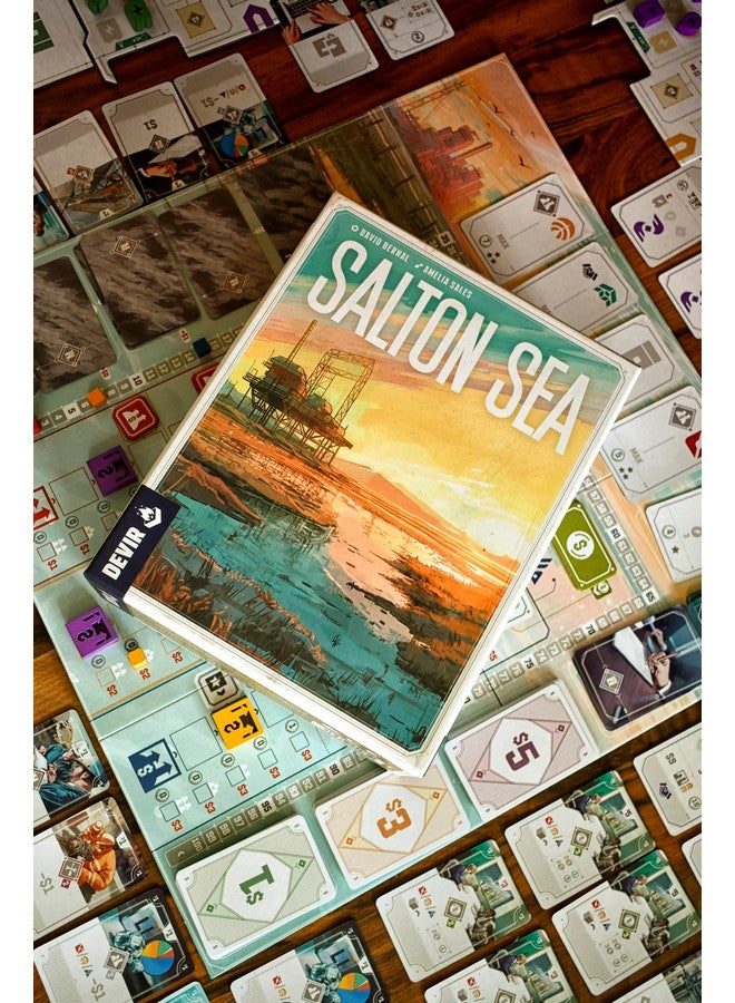 Devir Salton Sea by Devir, Strategy Board Game, for 1 to 4 Players and Ages 14+ - Image 3