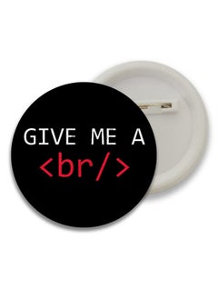 D2c D2C Round pin Button Badges for Programmer, Coder, Developer, IT Professional for Boys Girls Men & Women batches for Bags, Backpack, Birthday Gift, Size-58mm 