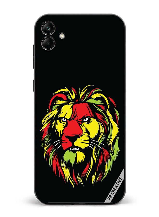 VR CREATIVE Protective Case Cover For Samsung Galaxy A04 Lion Design Multicolour - Image 1