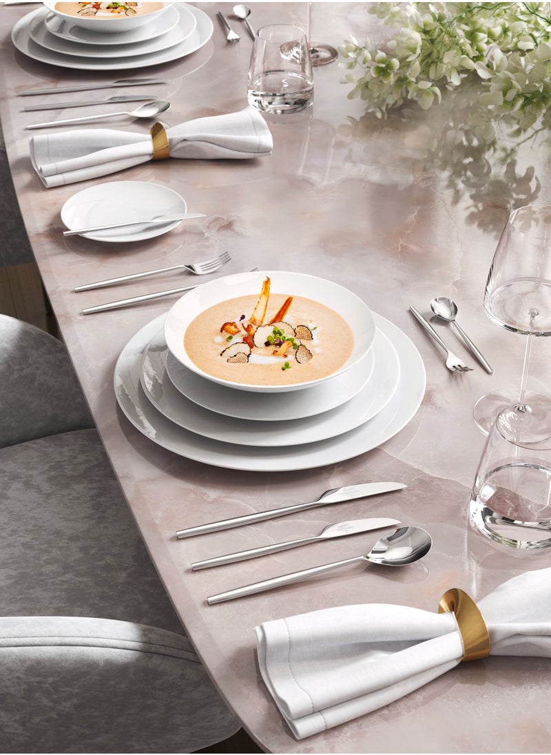 Villeroy & Boch 6-Piece Metrochic Blanc Soup/Deep plates  - Image 2