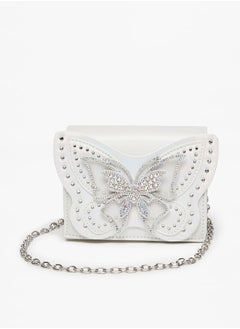 Little Missy Butterfly Embellished Crossbody Bag with Chain Strap - pzsku/Z7AED8F32F99BC69F9C20Z/45/_/1720948285/4d447d5c-6063-42ea-93a5-5d2ab43b76f8