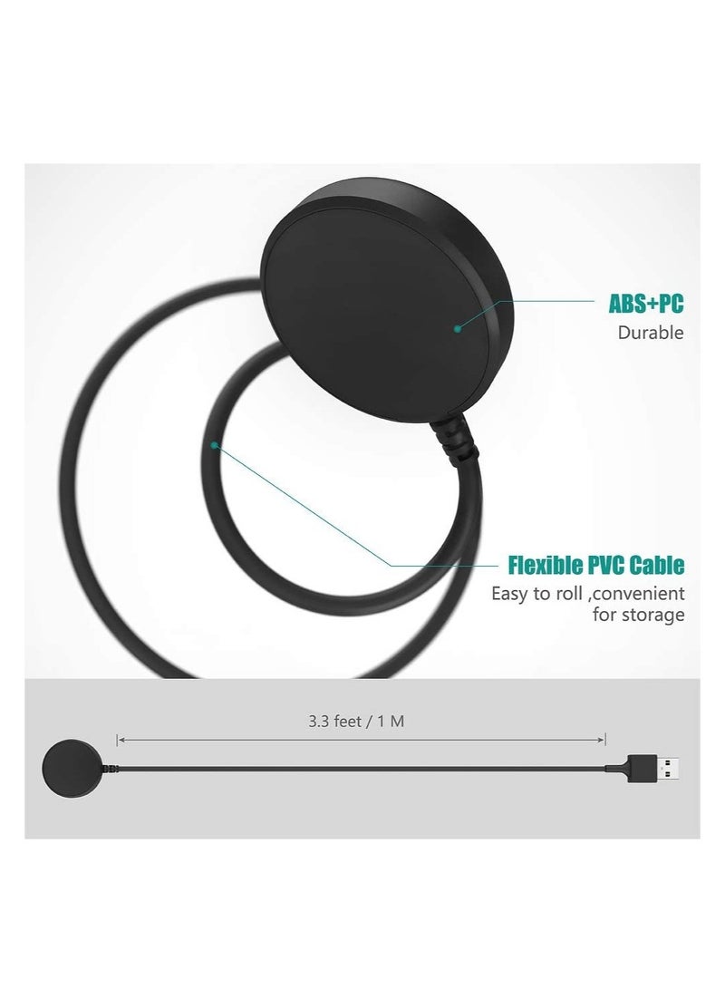 ELTRAZONE Charger Compatible with Samsung Galaxy Watch 4/4 Classic Watch3 Active 1 2 SM-R500 SM-R830 SM-R820 SM-R840 SM-R850 - USB Charging Cable 3.3ft 100cm - Smartwatch Accessories - Image 4