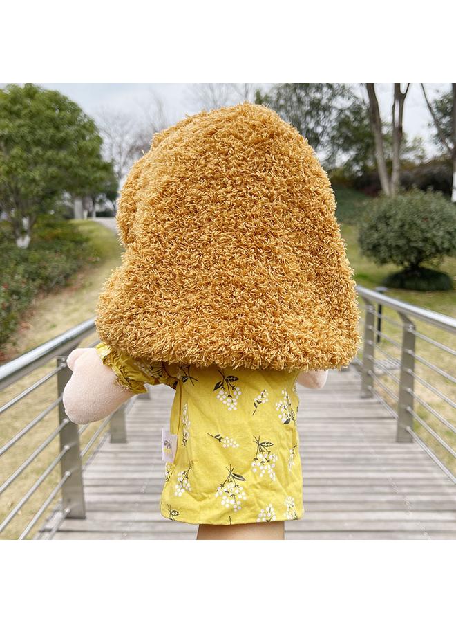 Bluejw Cross-border Plush Toy Hand Doll Grandpa And Grandma Large Mouth-opening Gloves Doll Parent-child Comfort Early Education Finger Doll  - Image 3