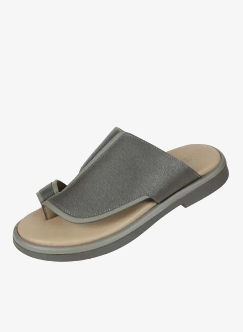 008-3856 Barjeel Uno Mens Finger Grip Casual Sandals BOM1-01 Grey