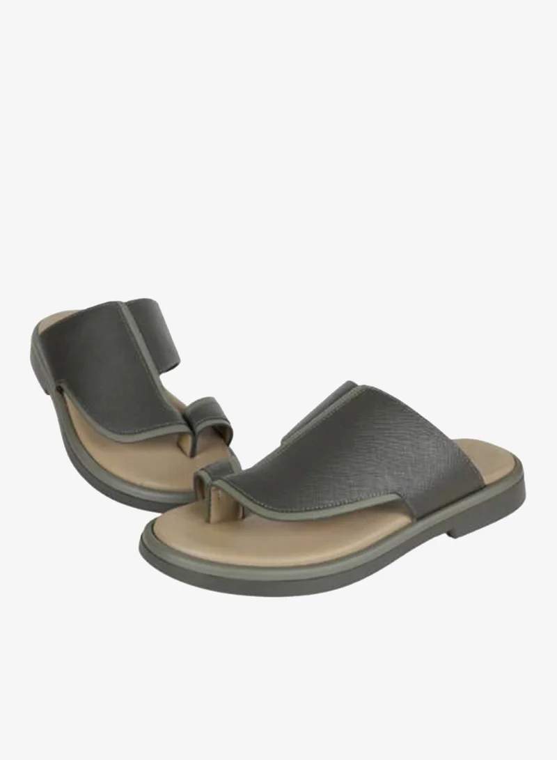 Barjeel Uno Grey 008-3856 Barjeel Uno Mens Finger Grip Casual Sandals BOM1-01 Grey for Men | Best Price UAE