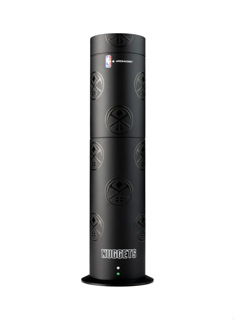AROMA360 x NBA - Denver Nuggets Diffuser for Essential Oils - Cold-Air Diffusion - 600 sq.ft. Coverage - Waterless Air Diffuser for Home, Office and Business