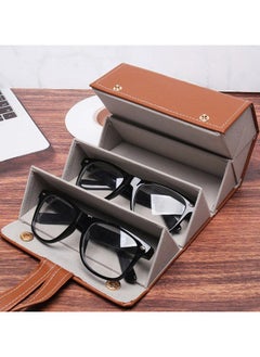 Generic Luxury leather eyeglasses organizer multi-use protection and elegance L  - Image 3