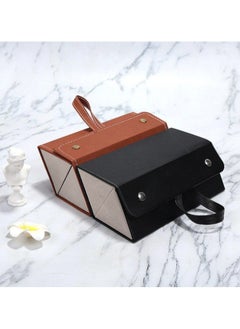 Generic Luxury leather eyeglasses organizer multi-use protection and elegance L  - Image 4