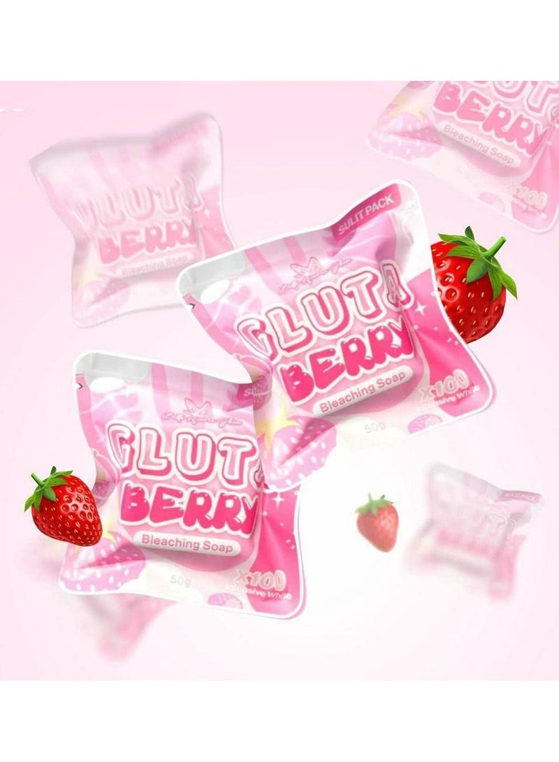 Bella Amore Skin Gluta Berry Bleaching Soap 50grams - Image 2