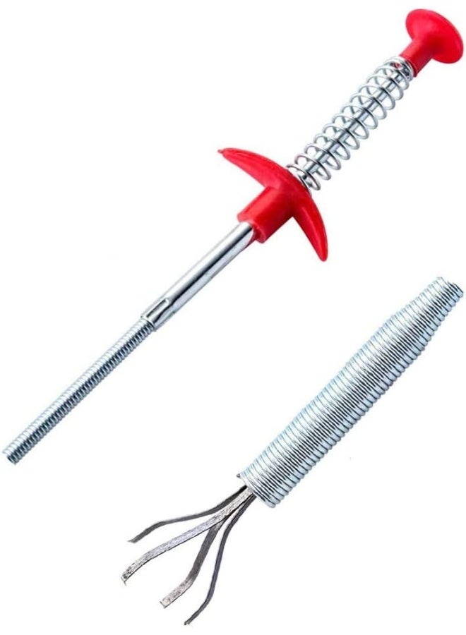 Hair Drain Clog Remover, Multifunctional Cleaning Claw, Sink Drain Clog Remover Cleaning Tool for Kitchen Bathroom Tub  - Image 3
