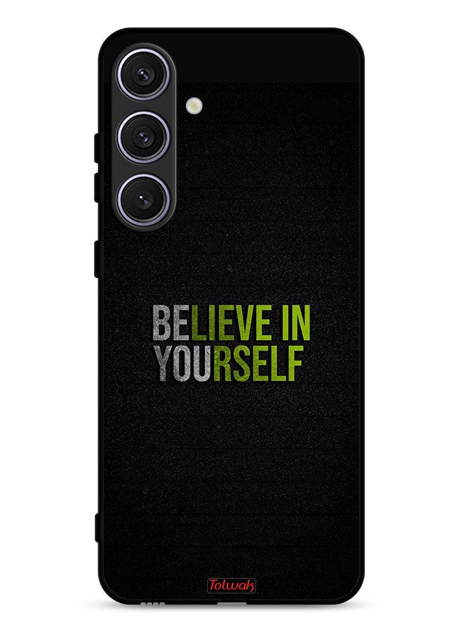 Tolwak Samsung Galaxy S25 Plus Protective Case Cover Believe In Yourself - Image 1