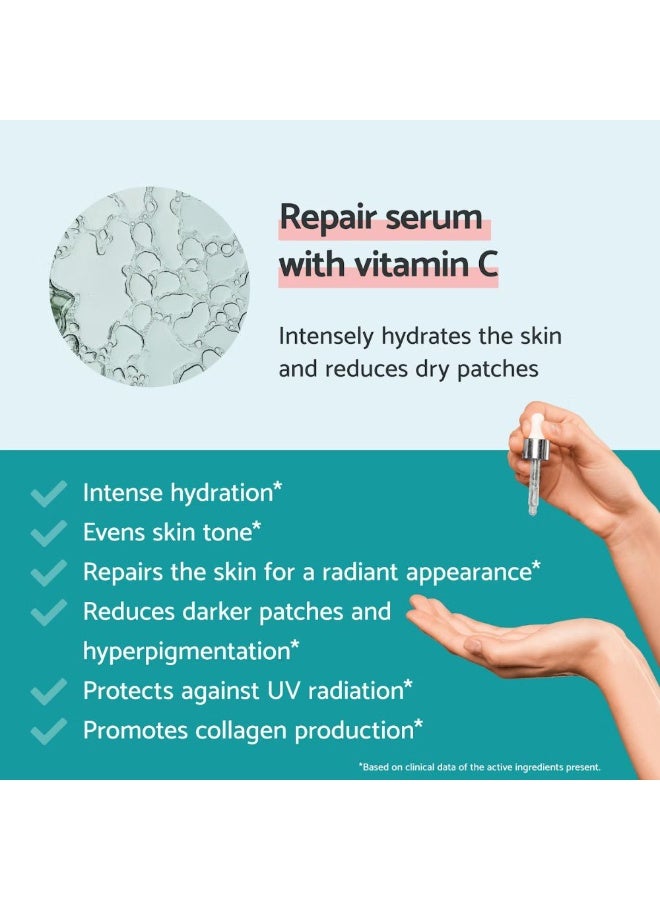 Remescar Vitamin C and Hyaluronic Acid Repairing and Brightening Serum 30ml - Image 3