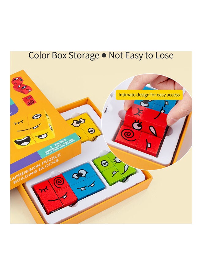 Wooden Expression Puzzle Game - Image 4