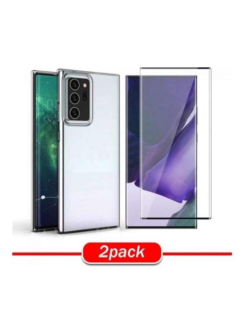 Generic - 2-Pack Screen Protector And Case Cover For Samsung Galaxy Note 20 Ultra - Image 1