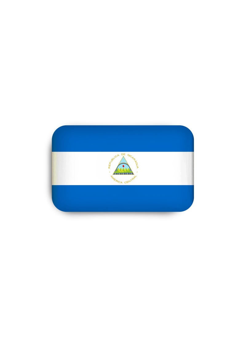 971ميديا شارة مغناطيسية بتصميم علم نيكاراغوا  - Image 2