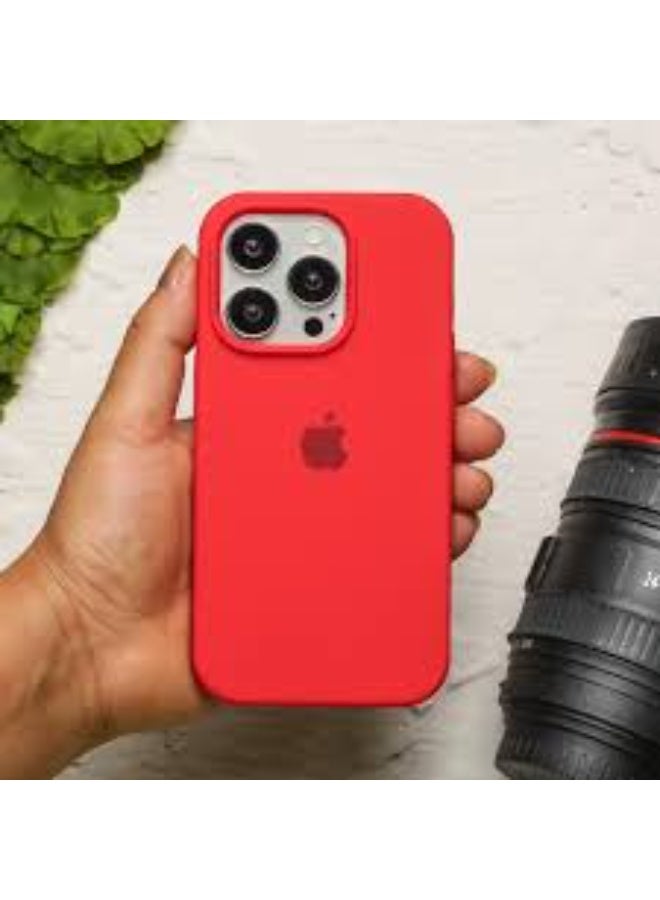 Apple iPhone 15 Pro PU Silicone Case Cover with Soft Touch Finish - Image 4