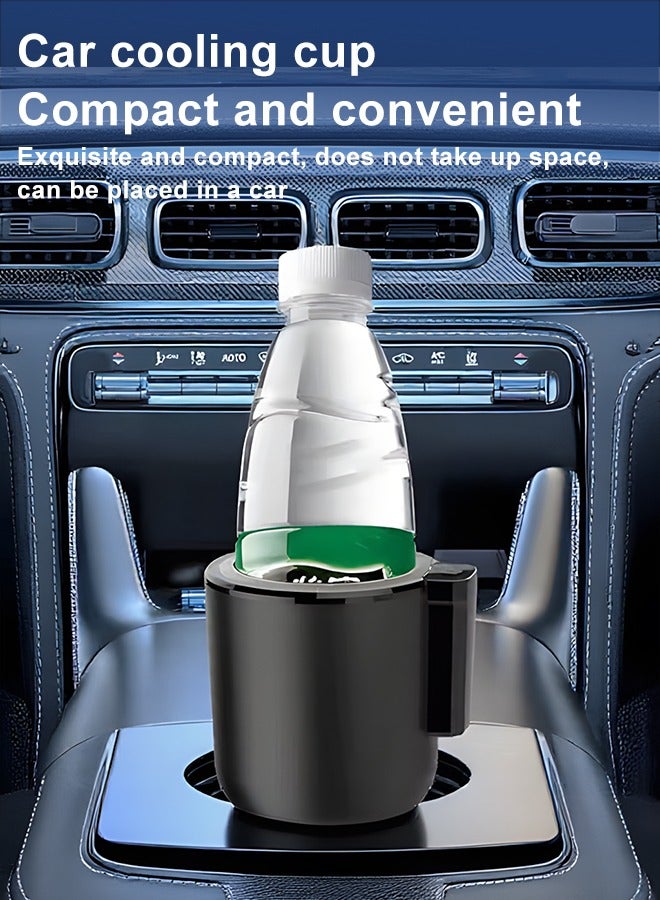 Generic 2 in 1 Smart Car Heating and Cooling Cup - LED Display Touch Control, Keeps Drinks Cold and Warm  - Image 5