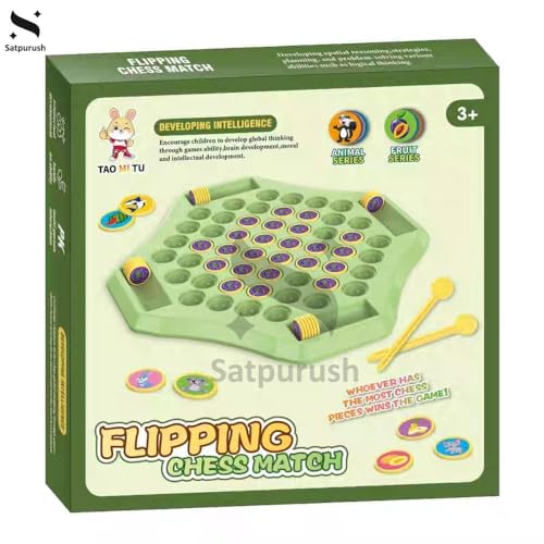 Satpurush Combo Pack of 3 – Flipping Chess, Triangular Chess & Rope Challenge. Educational Indoor Games for Kids 7–14 (SAT-GAMEPACK) - Image 5